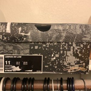 Lebron XIV low size 11 new never worn